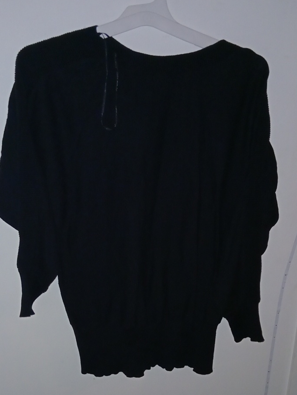 Alfani Black Scoop Neck Women's Sweater